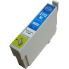 Cartouche d'encre cyan XL générique pour Epson WorkForce WorkForce 3620/ 3640/7620DTWF .. (n°27XL) (réveil)