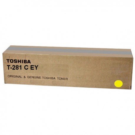 Toner jaune Toshiba pour e-studio 281c / 351c / 451c (T-281c EY) (6AK00000107)