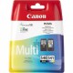 Multipack noire+couleur Canon pour Pixma MG2150 / MG3150...(PG-540/CL-541)