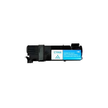 Toner cyan générique pour Dell 2130cn