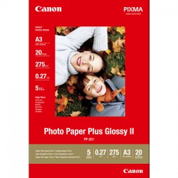Papier photo brillant extra II A3 Canon PP-201 - 20 feuilles