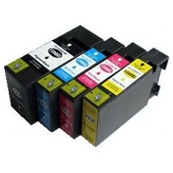 Pack de 4 cartouches génériques pour Canon Maxify MB 2050/ 2350  (BK-C-Y-M) 