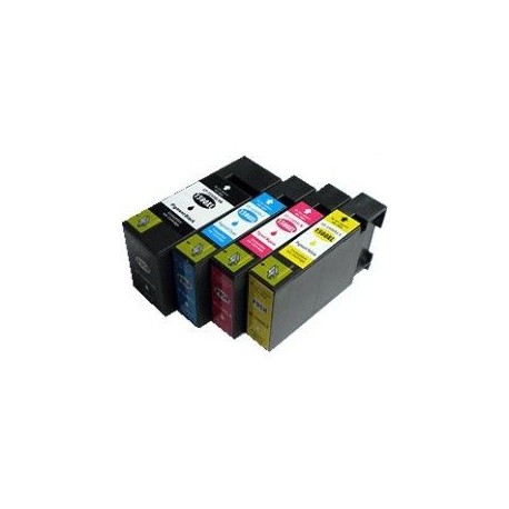 Pack de 4 cartouches génériques pour Canon Maxify MB 2050/ 2350  (BK-C-Y-M)