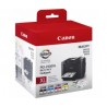 Pack 4 couleurs (Noir, Cyan, Magenta, Jaune) pour Canon IB4050 / MB5050....(PGI-2500XL)(9254B010)