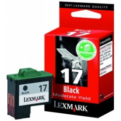 Cartouche noire LEXMARK N°17 (10N0217) (10NX217E) Basse Capacité