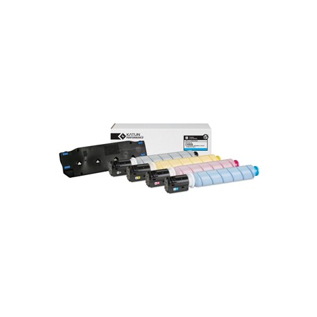 Pack de 4 toners génériques + bac de récupération pour Canon imageRUNNER ADVANCE C250i/ 350if/ 351if (C-EXV47)