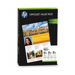 Pack jet d'encre économique pour HP Office Jet Pro 8100 / 8600 .....(N°951XL)