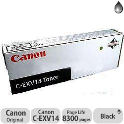 Toner Noir Canon imageRunner : IR 2016 / IR 2016I / IR  2020 / IR 2020I (C-EXV14)