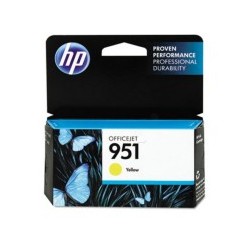 Cartouche jaune HP pour officejet pro 8100 / 8600 ... (N°951)