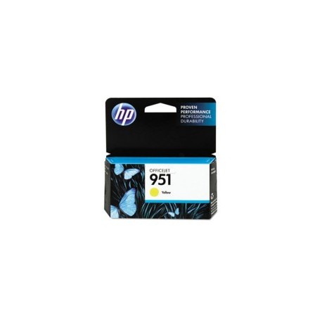 Cartouche jaune HP pour officejet pro 8100 / 8600 ... (N°951)