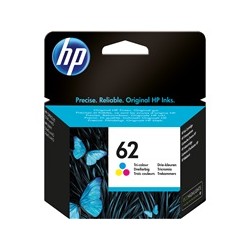 C2P06AE - HP 62 cartouche d'encre trois couleurs authentique