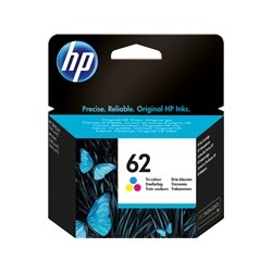 Cartouche couleur HP pour Envy 5640/ Officejet 5740/ Envy 7640 (N°62)