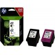 N9J71AE - HP 62 pack de 2 cartouches authentiques d'encre noire / trois couleurs