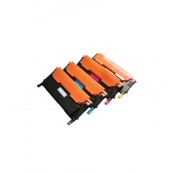 Pack de 4 toners génériques pour Samsung CLP360 / CLP365 / CLX3300 ...