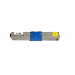 Toner jaune générique pour Oki C301dn / C321 ...