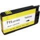 Cartouche d'encre générique jaune pour HP Designjet T520 ePrinter / T120 (N°711)