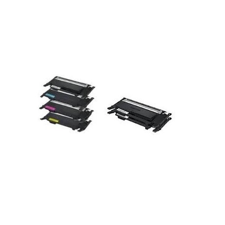 Pack de 6 toners génériques pour Samsung pour CLP320 / 325 / CLX3185 (3N+1C+1M+1J)