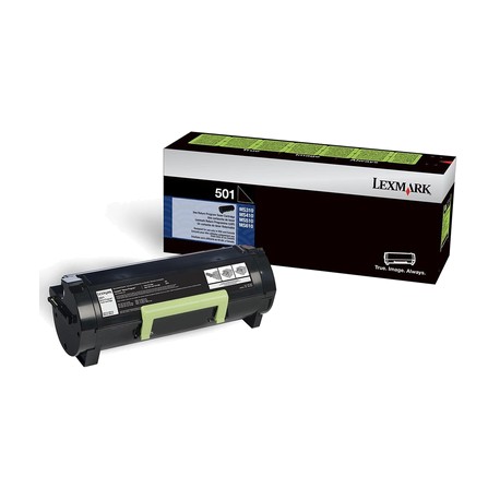 Cartouche toner Noir Laser Long Durée pour Lexmark MS610 / MS510 ... (502X)