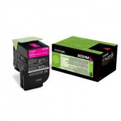 Toner Lexmark magenta pour CX410 / CX510...  (802HM)