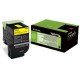 Toner jaune haute capacité Lexmark pour CS310 / CS410 / CS510 .... (702HY)