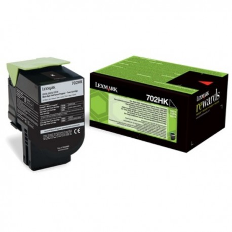 Toner noir haute capacité Lexmark pour CS310 / CS410 / CS510 .... (702HK)