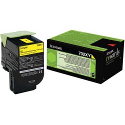 Toner jaune Très haute capacité Lexmark pour CS510 .... (702XY)