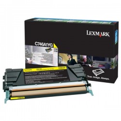 Toner jaune LRP Lexmak C746 / C748