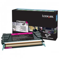 Toner Magenta Lexmark LRP pour gamme C746 / C748