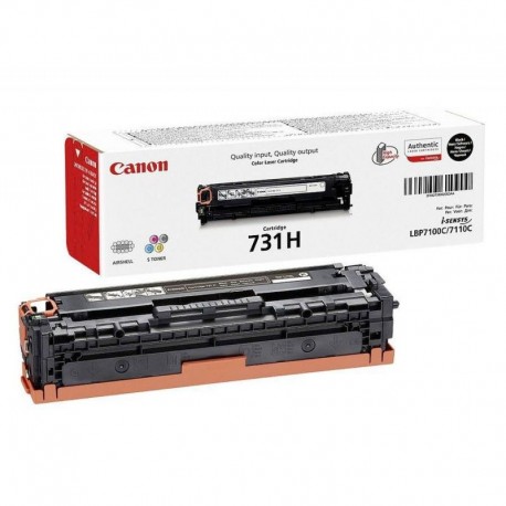 Toner noir haute capacité Canon pour isensys LBP7100Cn, LBP7110Cw, MF6680DN (731H)