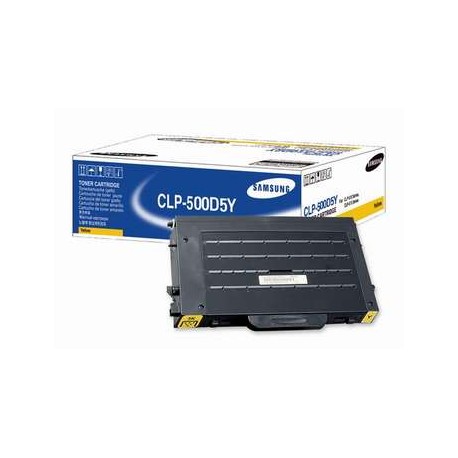 Toner Laser Samsung CLP500D5Y Jaune