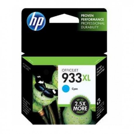 Cartouche cyan HP pour officejet pro 6100 / 6600 / 6700 (N°933XL)