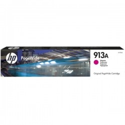 Cartouche jet d'encre Magenta HP pour PageWide : Pro 452dw / 352dw ....(N°913A)