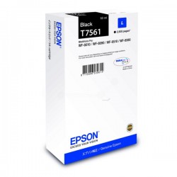 Cartouche d'encre noire pour Epson WorkForce Pro WF-8010DW/ 8090DW .....(C13T75614N)