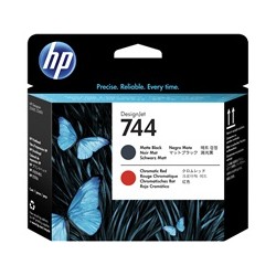 Tête d'impression HP DesignJet Z2600 noir mat/rouge chromatique (N°744)