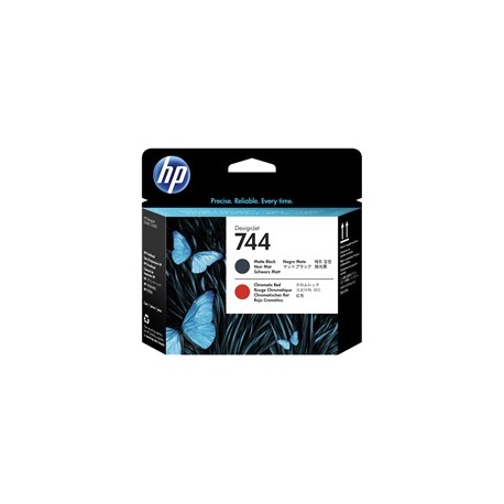 Tête d'impression HP DesignJet Z2600 noir mat/rouge chromatique (N°744)