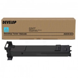 Toner cyan Develop pour Inéo +20 / +20P / +31P (TN-318)