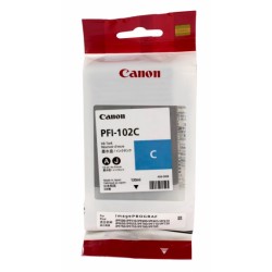 Encre cyan Canon pour IPF500 / IPF600 / IPF700 (PFI-102C)