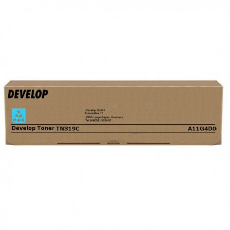 Toner Cyan Develop pour Ineo +360 (TN319C)