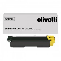 Toner Yellow Olivetti pour D-color MF2603, MF2604, ....