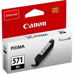 Cartouche Encre Noire Photo (CLI-571BK ) pour Canon Pixma MG 5750 / MG 6850...
