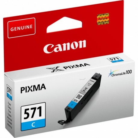 Cartouche Encre Cyan (CLI-571C ) pour Canon Pixma MG 5750 / MG 6850