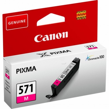 Cartouche Encre Magenta (CLI-571M ) pour Canon Pixma MG 5750 / MG 6850...