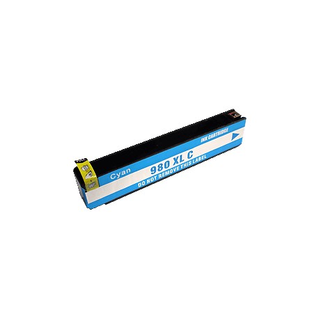 Cartouche d'encre Cyan générique pour HP Officejet X555DN/ X585DN  (n°980)