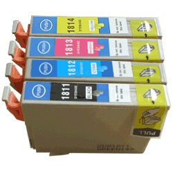 Multipack paquerette générique haute capacité pour EPSON Expression Home XP-205 / XP-30 ... (N°18XL)