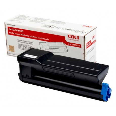 Toner noir haute capacité Oki pour B440 / MB480