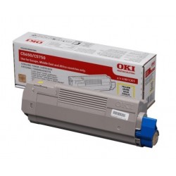 Toner jaune pour Oki C5650 / C5750