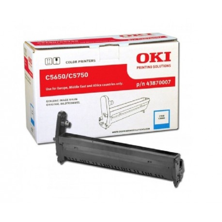 Tambour cyan pour Oki C5650 / C5750