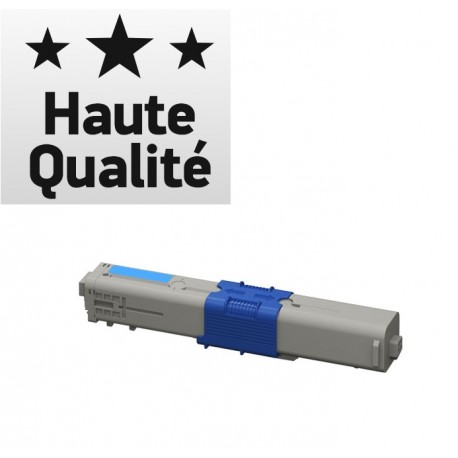 Toner cyan générique Haute Qualité haute capacité pour OKI C 510 / C 331.......