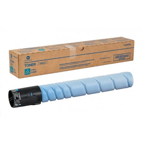 Toner cyan Konica Minolta pour Bizhub C224 (TN321C)