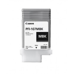 Encre noir mat Canon pour IPF670 / IPF680 / IPF770..... (PFI-107MBK)